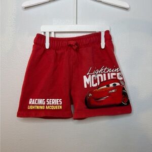 Zara Kids Red Lightning McQueen Shorts